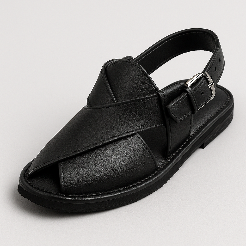 Boys Peshawari Chappal (Kids Sizes) | Traditional Pakistani Footwear