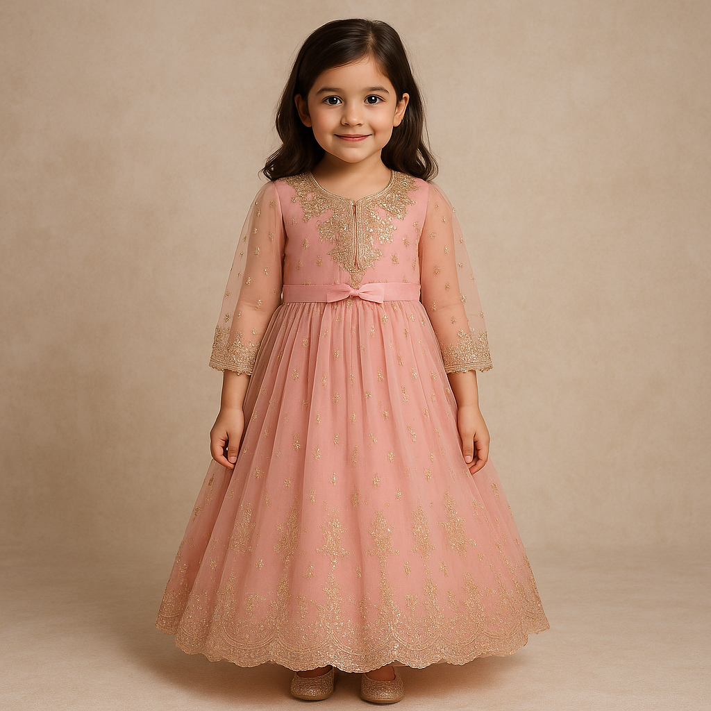 Girls Fancy Eid Dresses (0–14 Years) | Festive & Designer Outfits for Kids